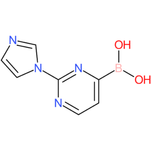 2-(imidazol-1-yl)pyrimidine-4-boronic acid