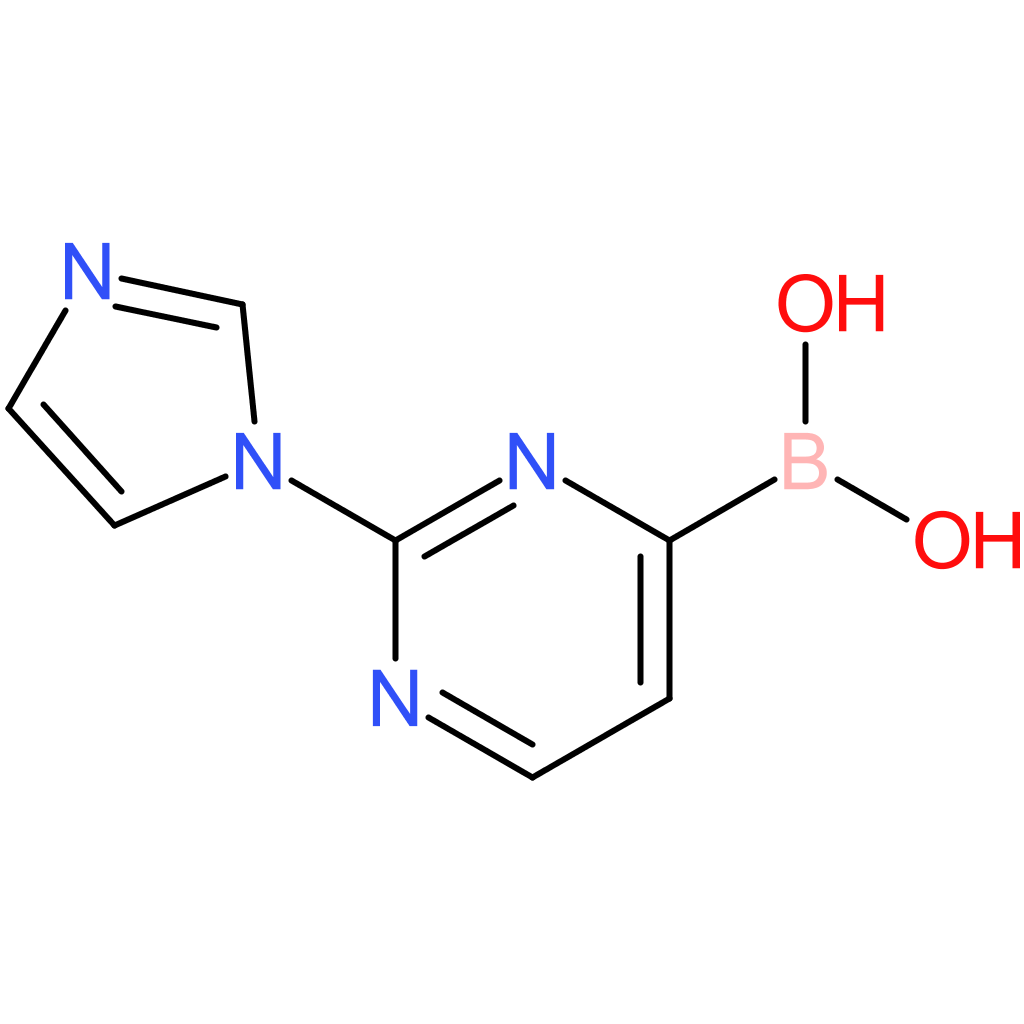 2-(imidazol-1-yl)pyrimidine-4-boronic acid