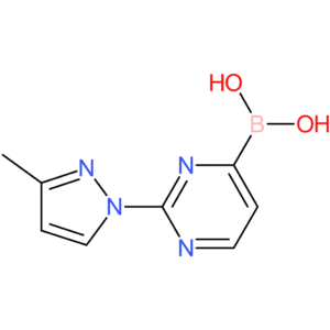 2-(3-methyl-1h-pyrazol-1-yl)pyrimidine-4-boronic acid