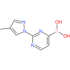 2-(4-methyl-1h-pyrazol-1-yl)pyrimidine-4-boronic acid