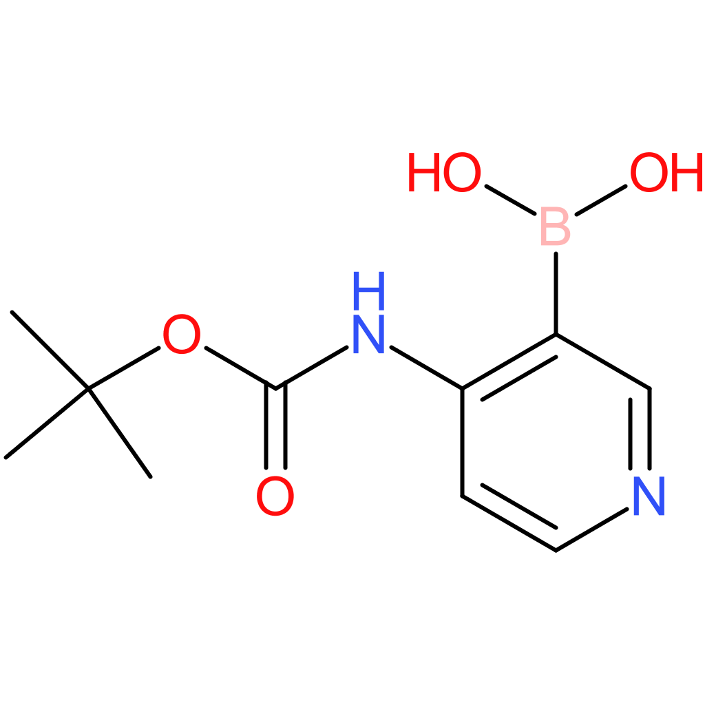 4-(t-butoxycarbonylamino)pyridine-3-boronic acid