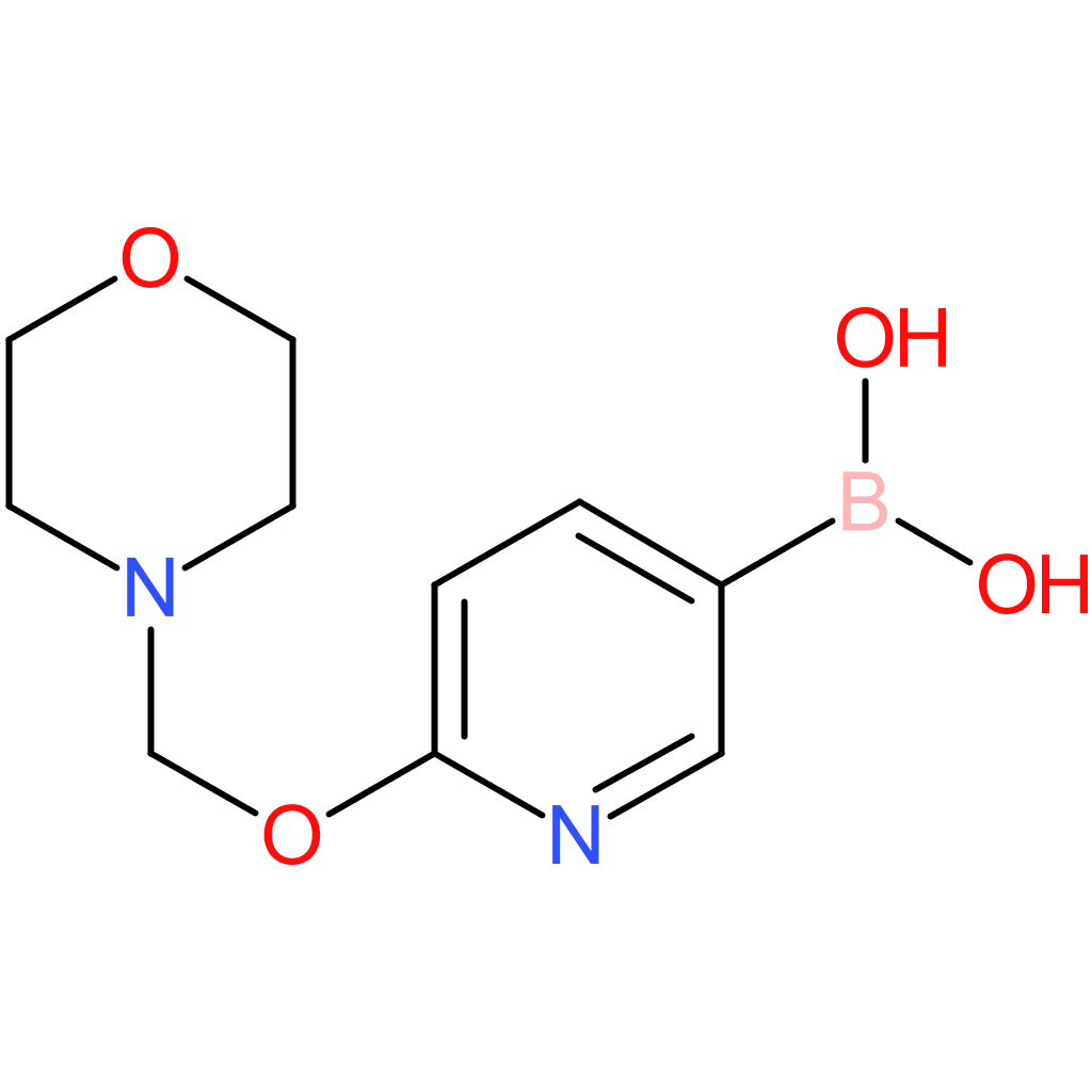 6-(morpholinomethoxy)pyridin-3-ylboronic acid