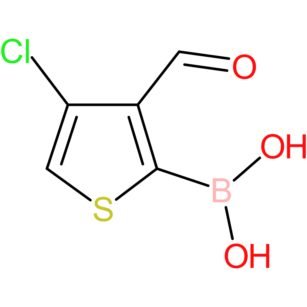 4-chloro-3-formyl-2-thiopheneboronic acid