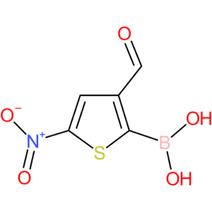 3-formyl-5-nitro-2-thiopheneboronic acid