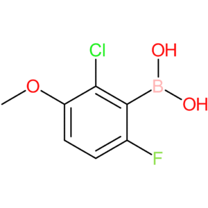 2-chloro-6-fluoro-3-methoxyphenylboronic acid