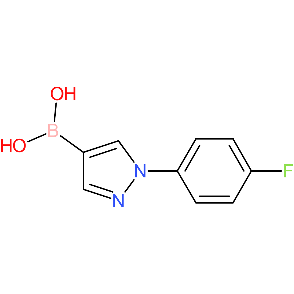 1-(4-fluorophenyl)pyrazolE-4-boronic acid