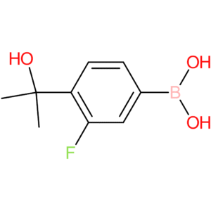 [3-fluoro-4-(2-hydroxypropan-2-yl)phenyl]boronic acid