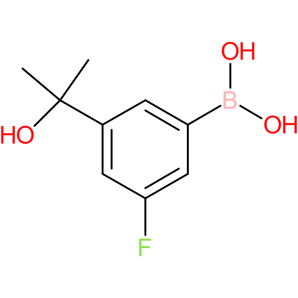 (3-fluoro-5-(2-hydroxypropan-2-yl)phenyl)boronic acid