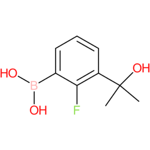 [2-fluoro-3-(2-hydroxypropan-2-yl)phenyl]boronic acid