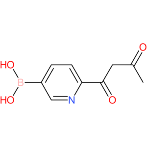 6-(3-oxobutanoyl)pyridin-3-ylboronic acid