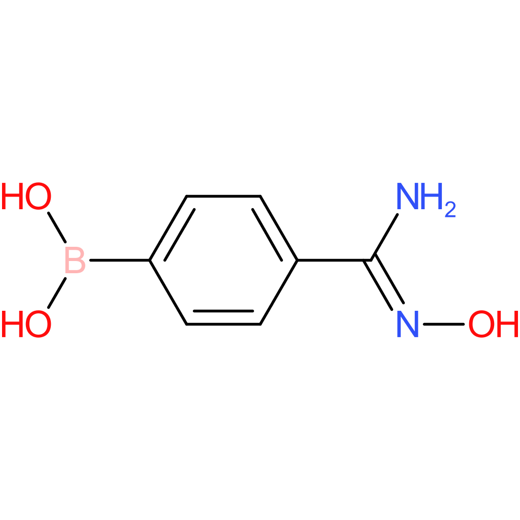 (Z)-(4-(N’-hydroxycarbamimidoyl)phenyl)boronic acid