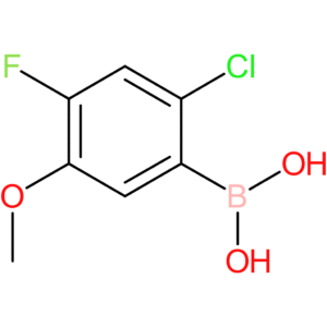 2-chloro-4-fluoro-5-methoxyphenylboronic acid