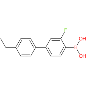 4′-ethyl-3-fluorobiphenyl-4-boronic acid
