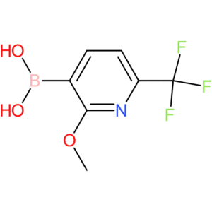 (2-methoxy-6-(trifluoromethyl)pyridin-3-yl)boronic acid