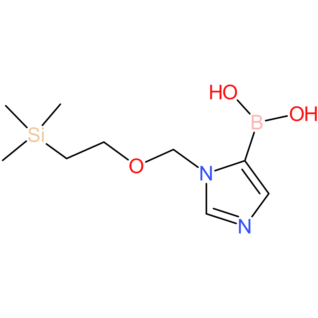 (1-([2-(trimethylsilyl)ethoxy]methyl)-1h-imidazol-5-yl)boronic acid