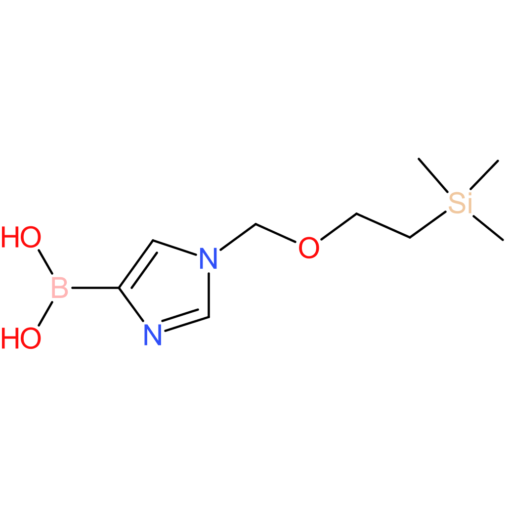 (1-([2-(trimethylsilyl)ethoxy]methyl)-1h-imidazol-4-yl)boronic acid