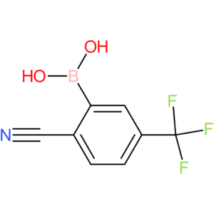 2-cyano-5-(trifluoromethyl)phenylboronic acid