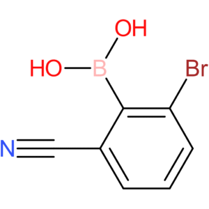 (2-bromo-6-cyanophenyl)boronic acid