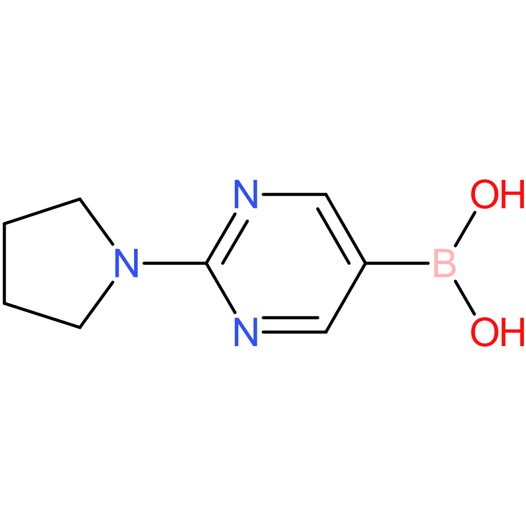 2-pyrrolidinopyrimidine-5-boronic acid