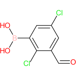 (2,5-dichloro-3-formylphenyl)boronic acid