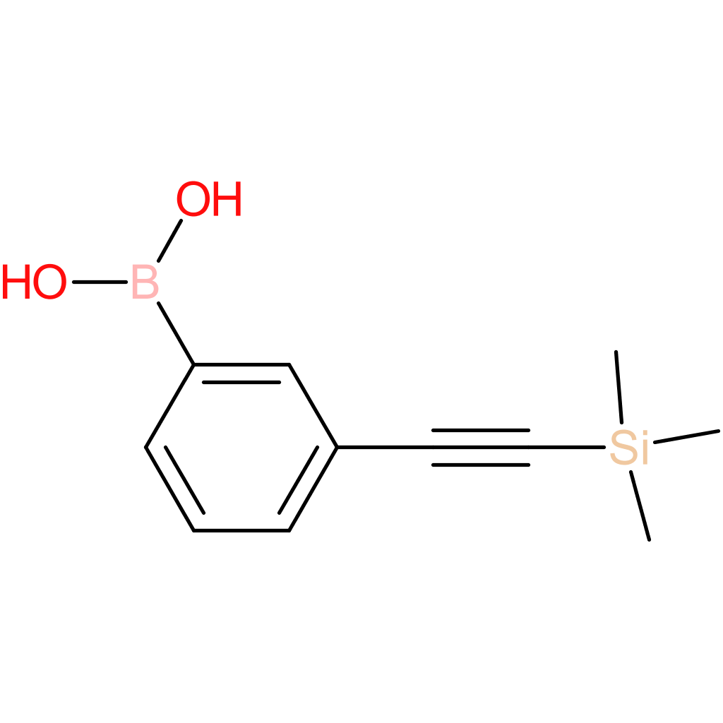 (3-[(trimethylsilyl)ethynyl]phenyl)boronic acid