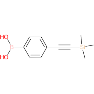 (4-[(trimethylsilyl)ethynyl]phenyl)boronic acid