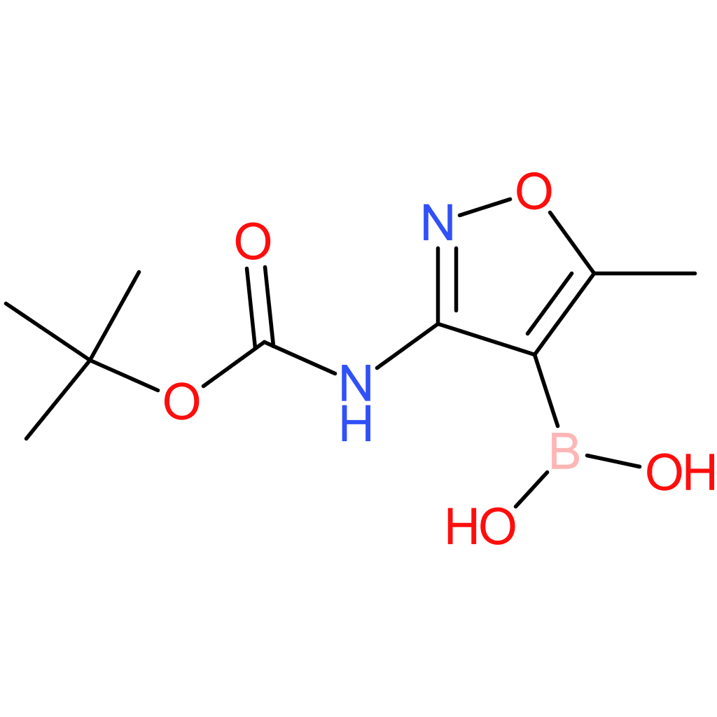 (3-[(tert-butoxycarbonyl)amino]-5-methylisoxazol-4-yl)boronic acid