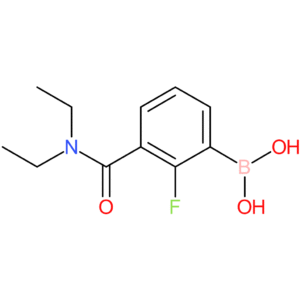 3-(diethylcarbamoyl)-2-fluorophenylboronic acid