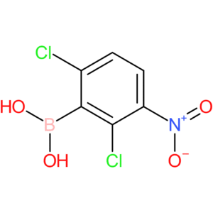 2,6-dichloro-3-nitrophenylboronic acid