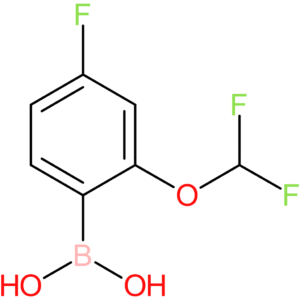 2-difluoromethoxy-4-fluoro-benzeneboronic acid
