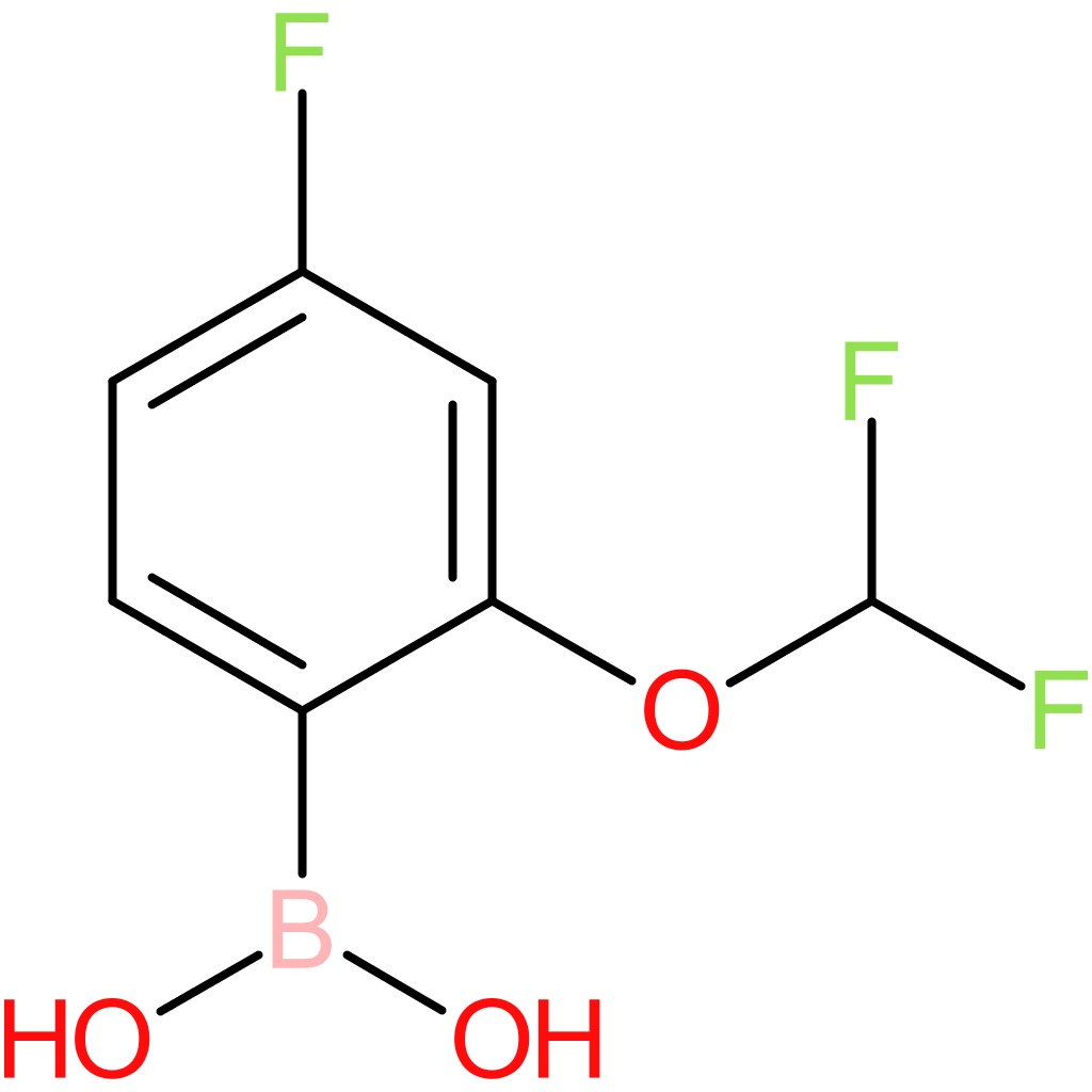 2-difluoromethoxy-4-fluoro-benzeneboronic acid