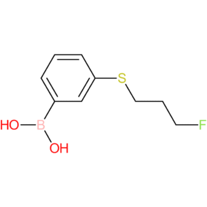 3-(3-fluoro-propylsulfanyl)-benzeneboronic acid