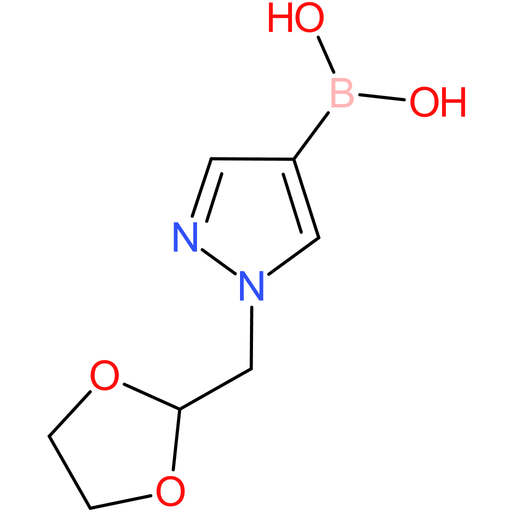 1-[1,3]-dioxolan-2-ylmethyl-1h-pyrazolE-4-boronic acid