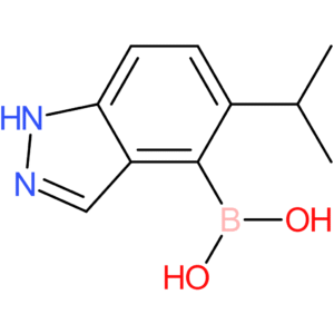 [5-(1-methylethyl)-1h-indazol-4-yl]boronic acid
