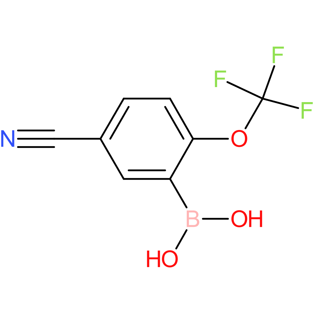 5-cyano-2-(trifluoromethoxy)phenylboronic acid