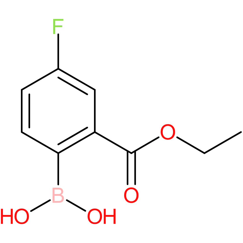 2-(ethoxycarbonyl)-4-fluorophenylboronic acid