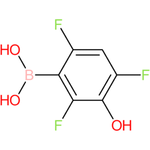 2,4,6-trifluoro-3-hydroxyphenylboronic acid