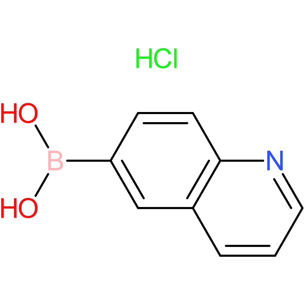 quinoline-6-boronic acid hydrochloride