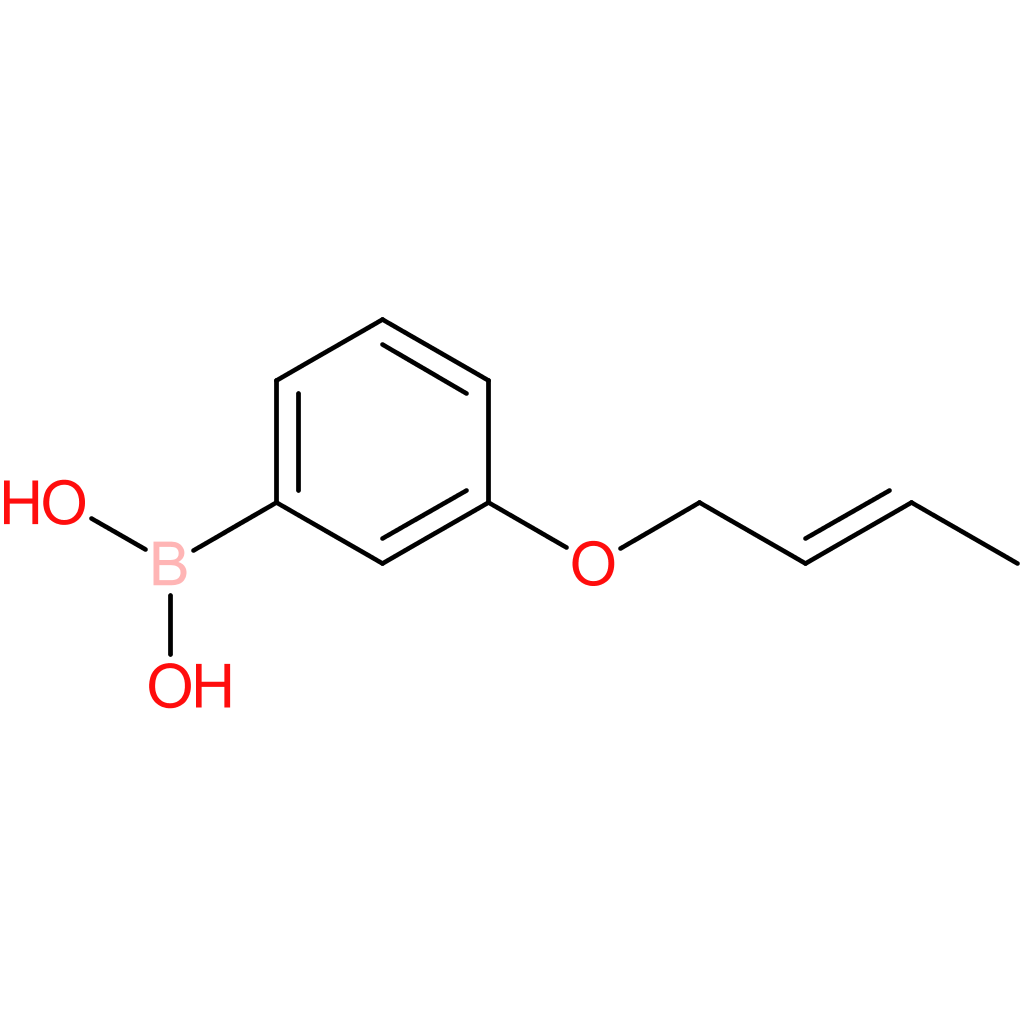 (E)-(3-(but-2-en-1-yloxy)phenyl)boronic acid