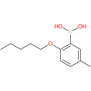 [5-methyl-2-(pentyloxy)phenyl]boronic acid