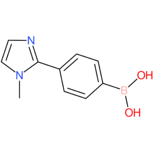 (4-(1-methyl-1h-imidazol-2-yl)phenyl)boronic acid