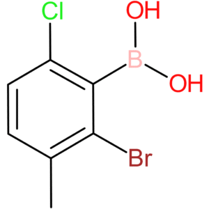 2-bromo-6-chloro-3-methylphenylboronic acid