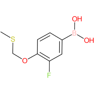 3-fluoro-4-(methylthiomethoxy)phenylboronic acid