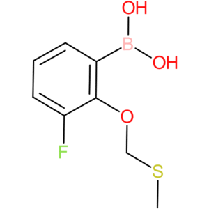 3-fluoro-2-(methylthiomethoxy)phenylboronic acid