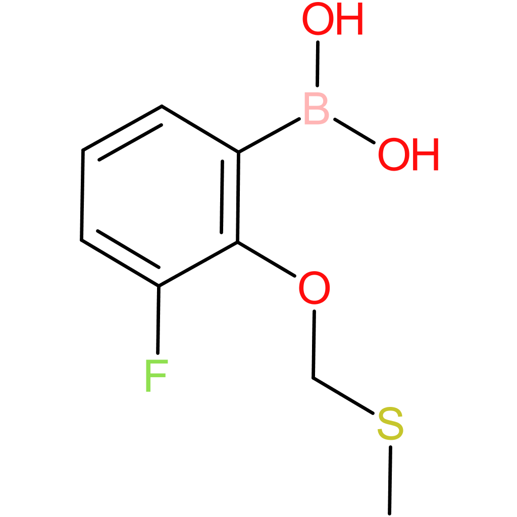 3-fluoro-2-(methylthiomethoxy)phenylboronic acid