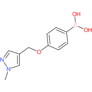(4-[(1-methyl-1h-pyrazol-4-yl)methoxy]phenyl)boronic acid