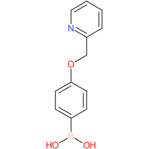 4-(pyridin-2-ylmethoxy)phenylboronic acid