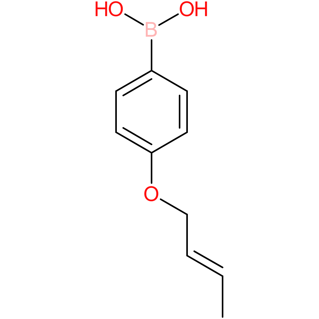 (E)-(4-(but-2-en-1-yloxy)phenyl)boronic acid