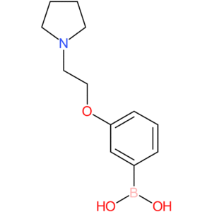 (3-[2-(pyrrolidin-1-yl)ethoxy]phenyl)boronic acid
