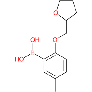 [5-methyl-2-(oxolan-2-ylmethoxy)phenyl]boronic acid
